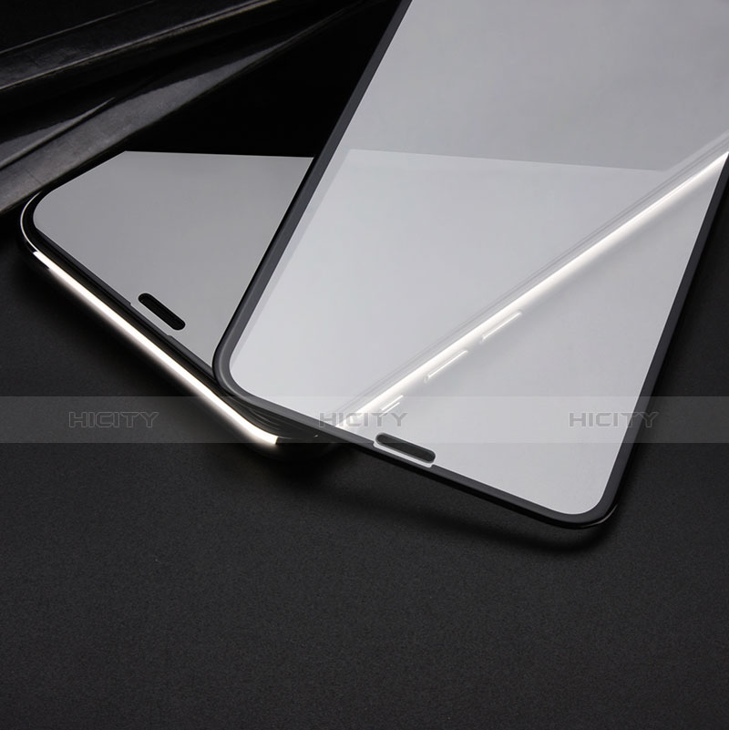 Schutzfolie Full Coverage Displayschutzfolie Panzerfolie Skins zum Aufkleben Gehärtetes Glas Glasfolie F27 für Apple iPhone Xs Schwarz groß