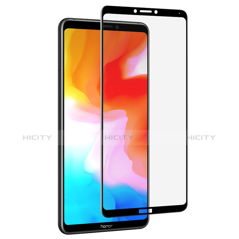 Schutzfolie Full Coverage Displayschutzfolie Panzerfolie Skins zum Aufkleben Gehärtetes Glas Glasfolie für Huawei Honor Note 10 Schwarz