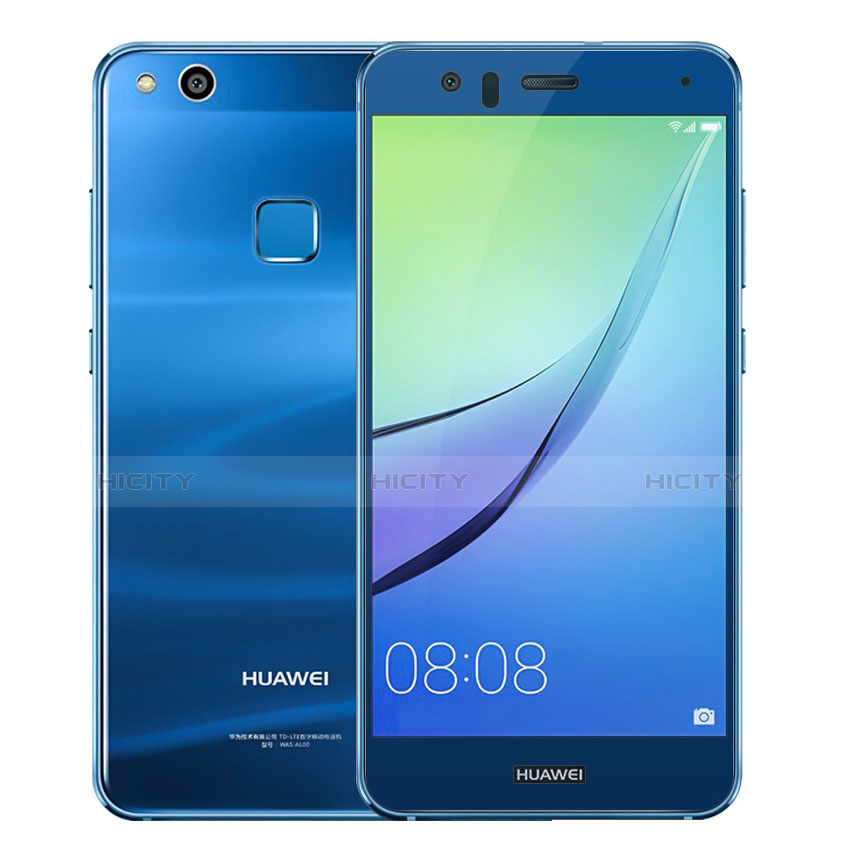 Schutzfolie Full Coverage Displayschutzfolie Panzerfolie Skins zum Aufkleben Gehärtetes Glas Glasfolie für Huawei P10 Lite Blau