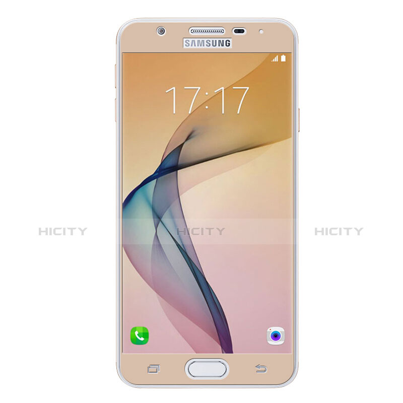 Schutzfolie Full Coverage Displayschutzfolie Panzerfolie Skins zum Aufkleben Gehärtetes Glas Glasfolie für Samsung Galaxy On5 (2016) G570 G570F Gold