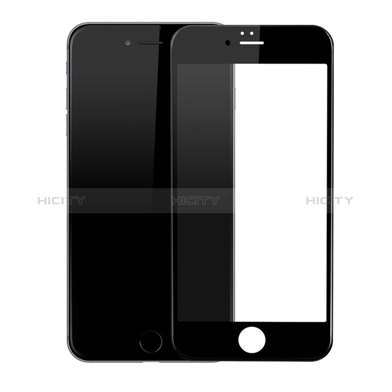 Schutzfolie Full Coverage Displayschutzfolie Panzerfolie Skins zum Aufkleben Gehärtetes Glas Glasfolie U01 für Apple iPhone 6 Schwarz