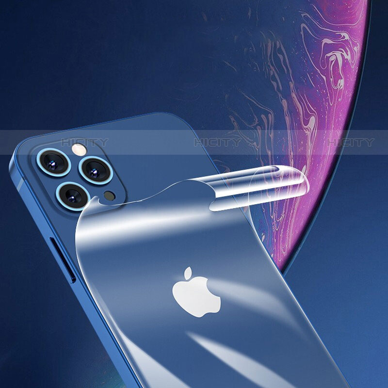 Schutzfolie Schutz Folie Rückseite Skins zum Aufkleben Panzerglas für Apple iPhone 13 Pro Klar