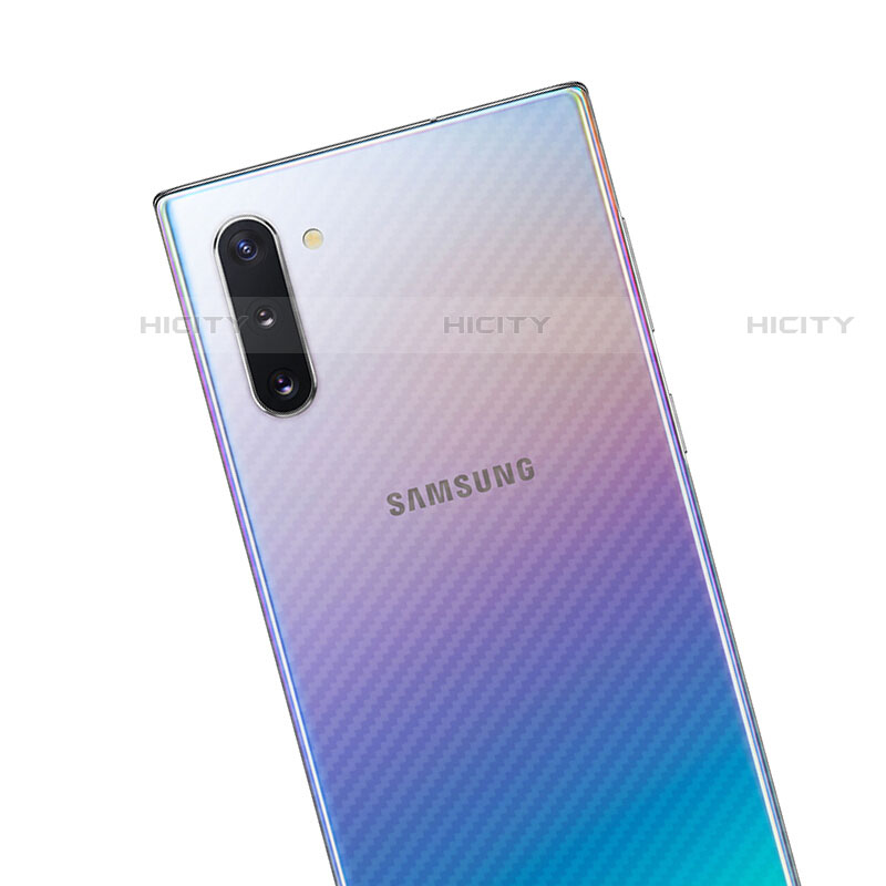 Schutzfolie Schutz Folie Rückseite Skins zum Aufkleben Panzerglas für Samsung Galaxy Note 10 Klar