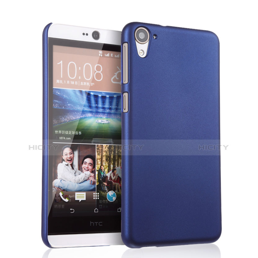 Schutzhülle Kunststoff Hülle Matt für HTC Desire 826 826T 826W Blau