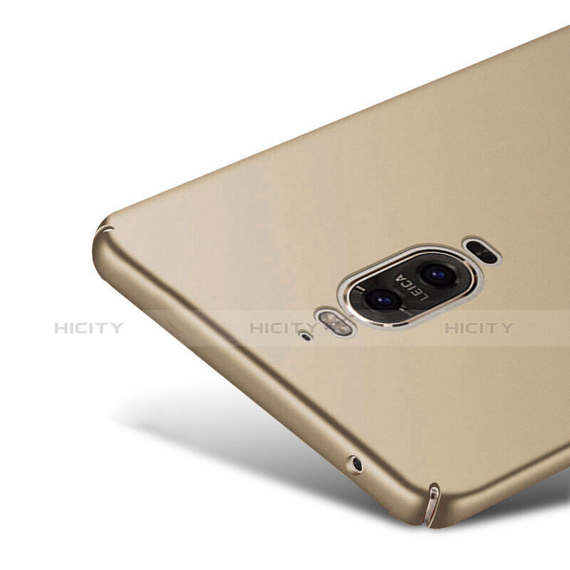 Schutzhülle Kunststoff Hülle Matt für Huawei Mate 9 Pro Gold