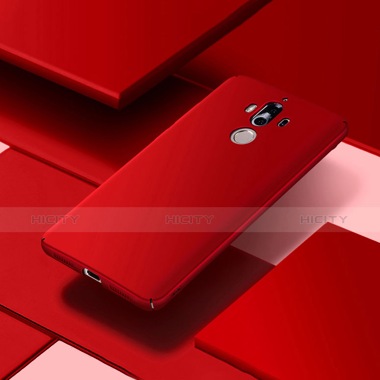 Schutzhülle Kunststoff Hülle Matt für Huawei Mate 9 Rot