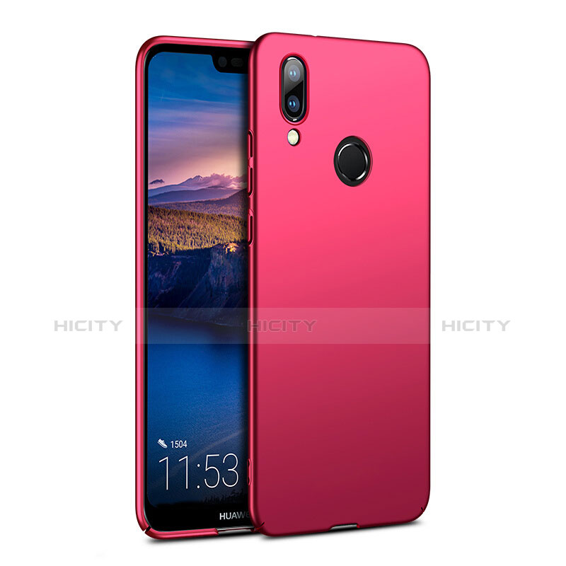 Schutzhülle Kunststoff Hülle Matt für Huawei Nova 3e Rot