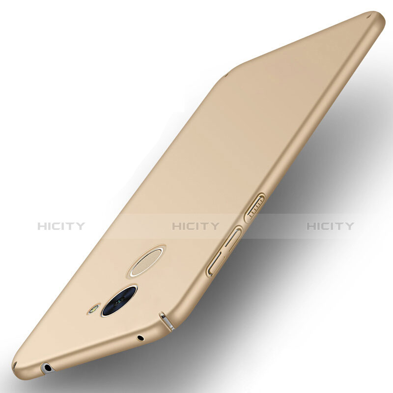 Schutzhülle Kunststoff Hülle Matt für Huawei Y7 Prime Gold Plus