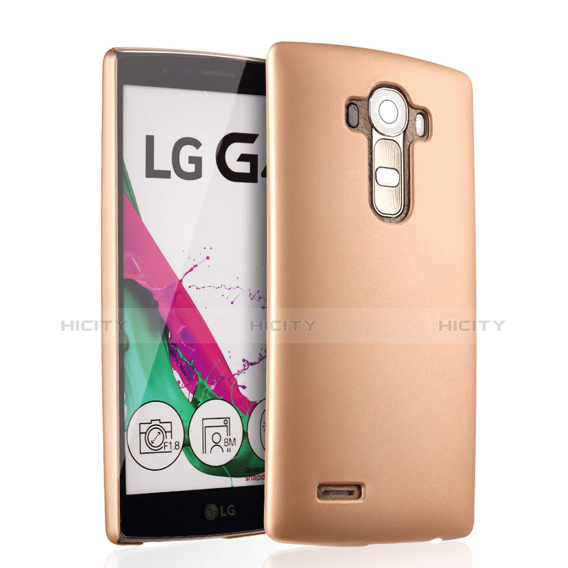 Schutzhülle Kunststoff Hülle Matt für LG G4 Gold