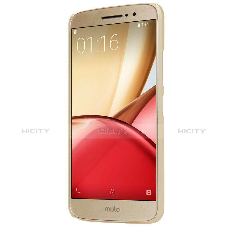 Schutzhülle Kunststoff Hülle Matt für Motorola Moto M XT1662 Gold