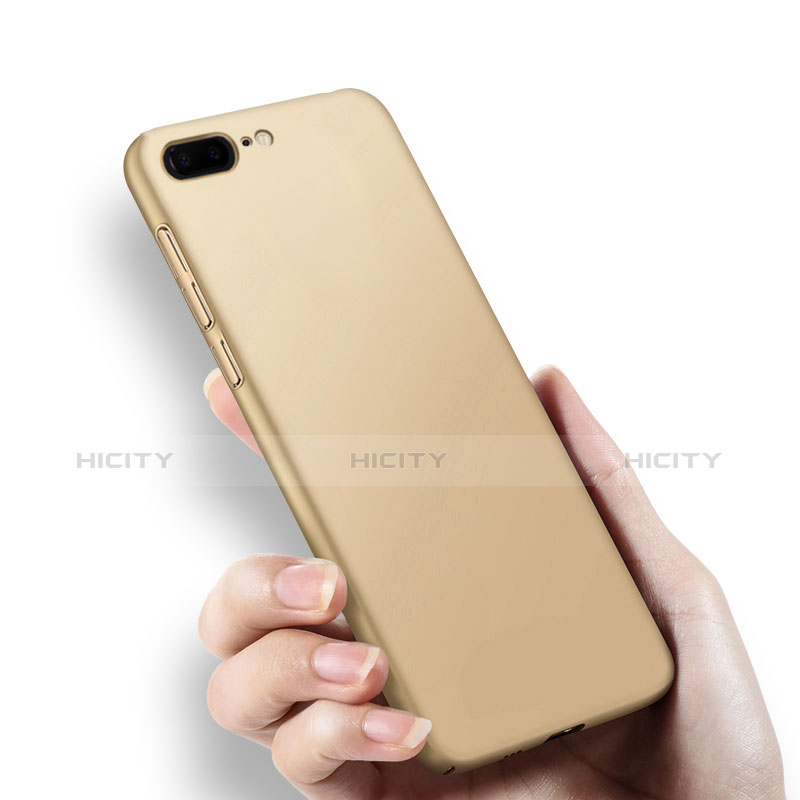 Schutzhülle Kunststoff Hülle Matt für OnePlus 5 Gold