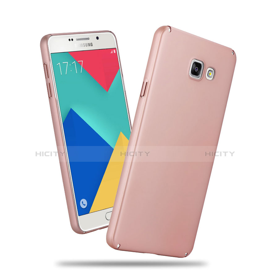 Schutzhülle Kunststoff Hülle Matt für Samsung Galaxy A3 (2016) SM-A310F Rosa