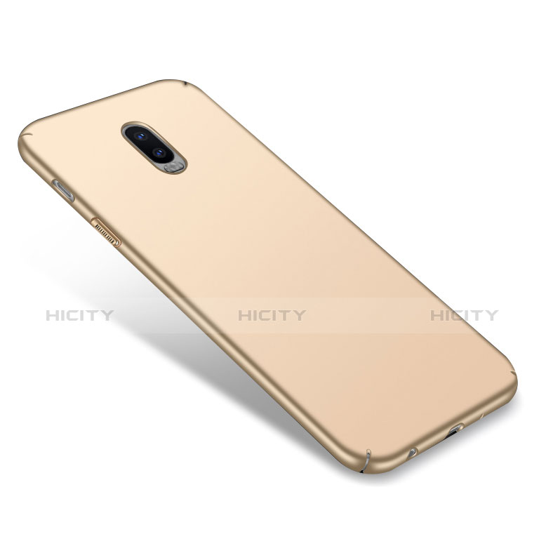 Schutzhülle Kunststoff Hülle Matt für Samsung Galaxy C7 (2017) Gold