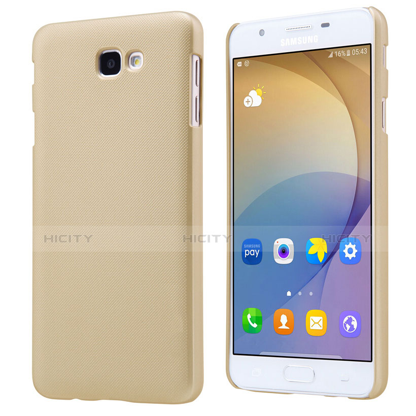 Schutzhülle Kunststoff Hülle Matt für Samsung Galaxy On5 (2016) G570 G570F Gold Plus