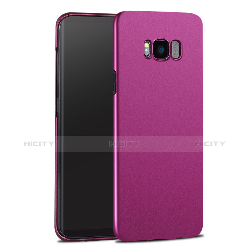 Schutzhülle Kunststoff Hülle Matt für Samsung Galaxy S8 Plus Violett