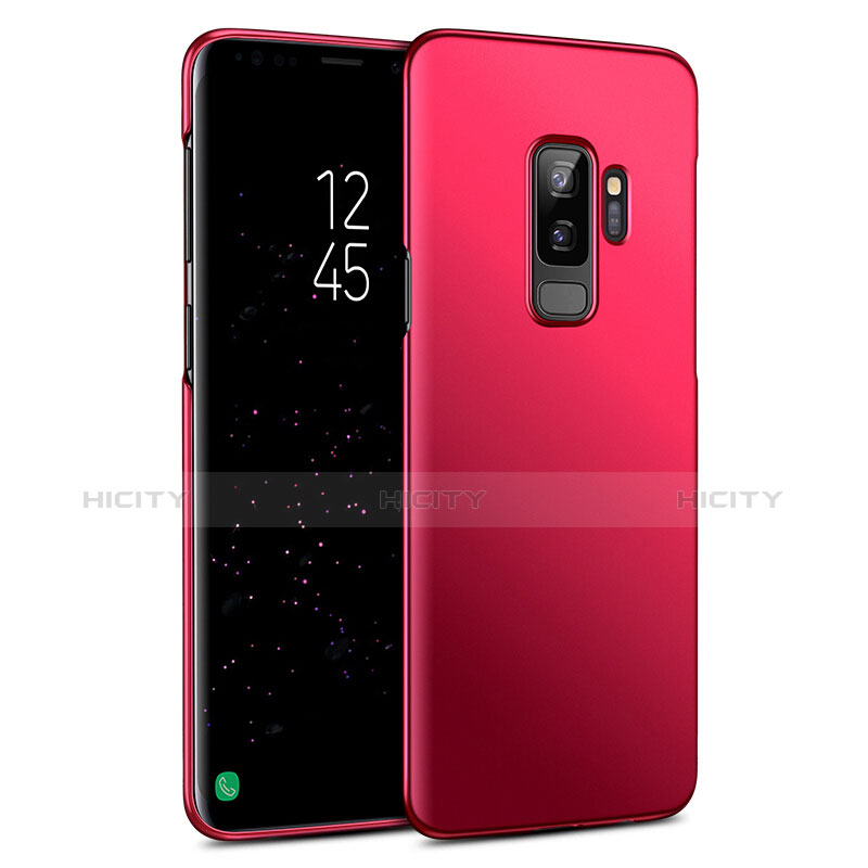 Schutzhülle Kunststoff Hülle Matt für Samsung Galaxy S9 Plus Rot