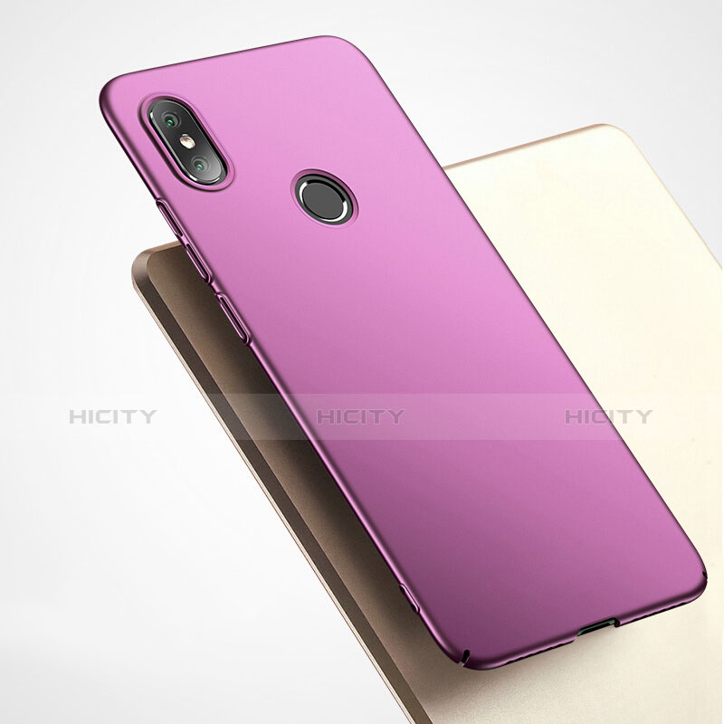 Schutzhülle Kunststoff Hülle Matt für Xiaomi Mi A2 Violett