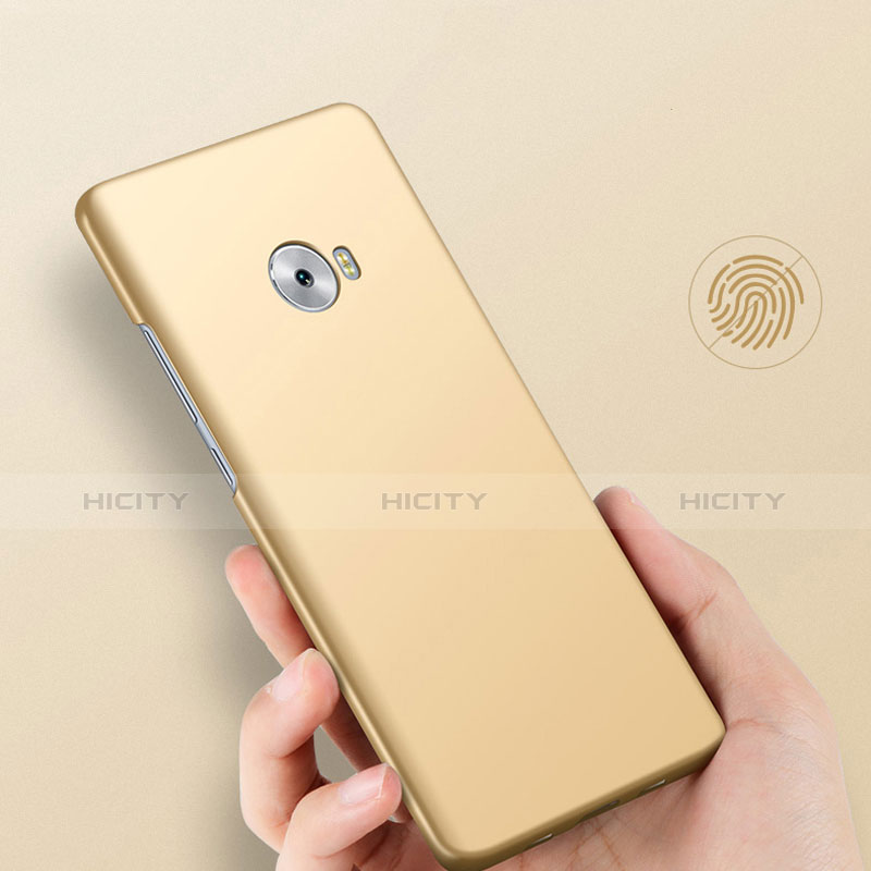 Schutzhülle Kunststoff Hülle Matt für Xiaomi Mi Note 2 Special Edition Gold