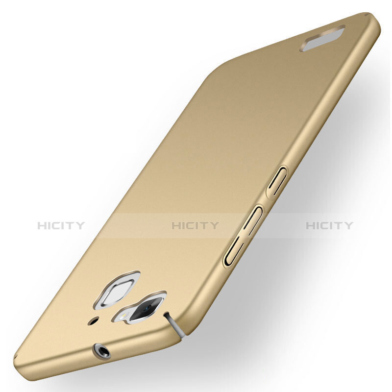 Schutzhülle Kunststoff Hülle Matt M01 für Huawei Enjoy 5S Gold