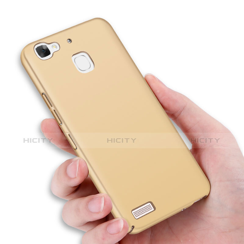 Schutzhülle Kunststoff Hülle Matt M01 für Huawei G8 Mini Gold