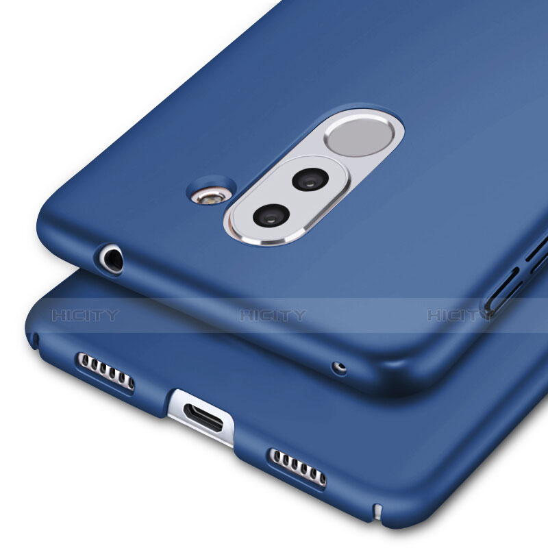 Schutzhülle Kunststoff Hülle Matt M01 für Huawei Honor 6X Blau