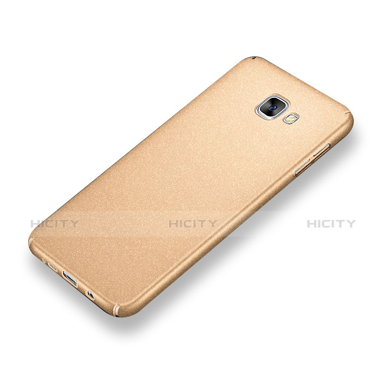 Schutzhülle Kunststoff Hülle Matt M01 für Samsung Galaxy A9 (2016) A9000 Gold