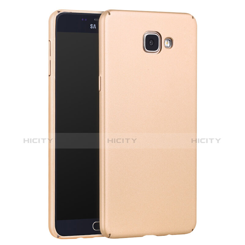 Schutzhülle Kunststoff Hülle Matt M01 für Samsung Galaxy A9 Pro (2016) SM-A9100 Gold