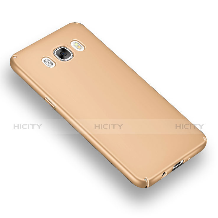 Schutzhülle Kunststoff Hülle Matt M01 für Samsung Galaxy J5 (2016) J510FN J5108 Gold