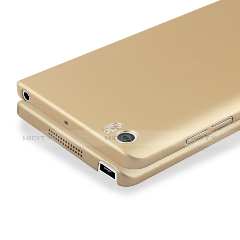 Schutzhülle Kunststoff Hülle Matt M01 für Xiaomi Mi Note Gold