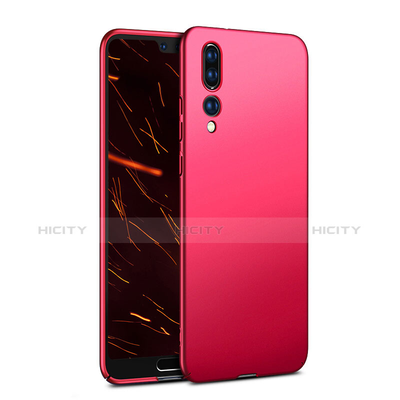 Schutzhülle Kunststoff Hülle Matt M02 für Huawei P20 Pro Rot