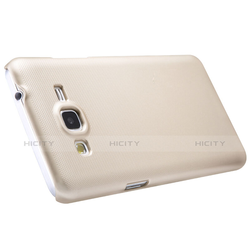 Schutzhülle Kunststoff Hülle Matt M02 für Samsung Galaxy Grand Prime SM-G530H Gold