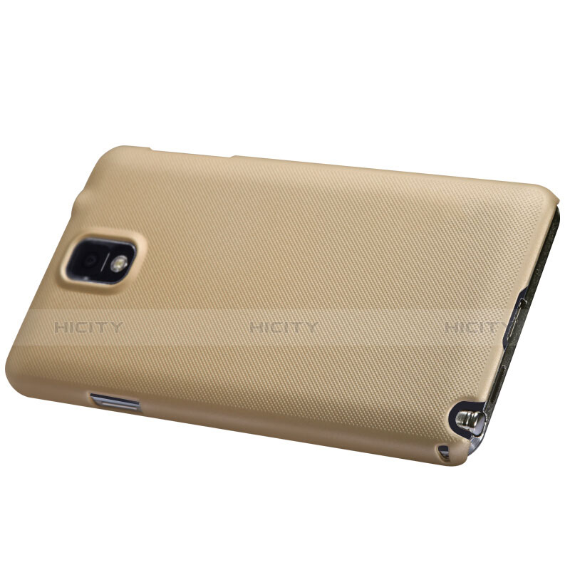 Schutzhülle Kunststoff Hülle Matt M02 für Samsung Galaxy Note 3 N9000 Gold