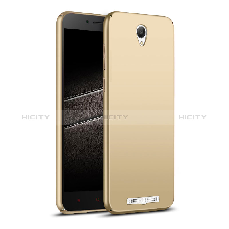 Schutzhülle Kunststoff Hülle Matt M02 für Xiaomi Redmi Note 2 Gold