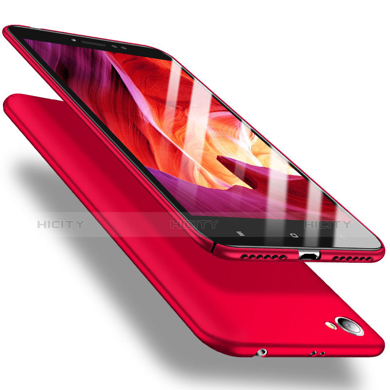 Schutzhülle Kunststoff Hülle Matt M02 für Xiaomi Redmi Note 5A Standard Edition Rot Plus