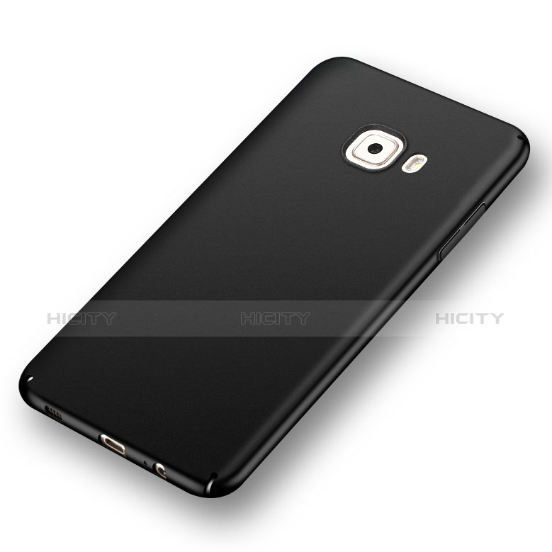 Schutzhülle Kunststoff Hülle Matt M03 für Samsung Galaxy C5 Pro C5010 Schwarz