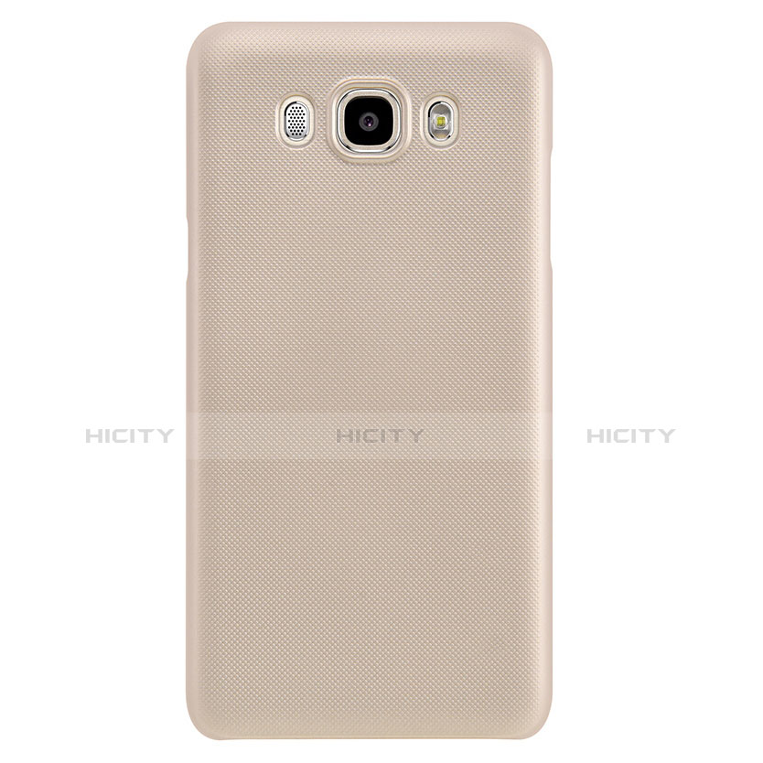 Schutzhülle Kunststoff Hülle Matt M03 für Samsung Galaxy J7 (2016) J710F J710FN Gold