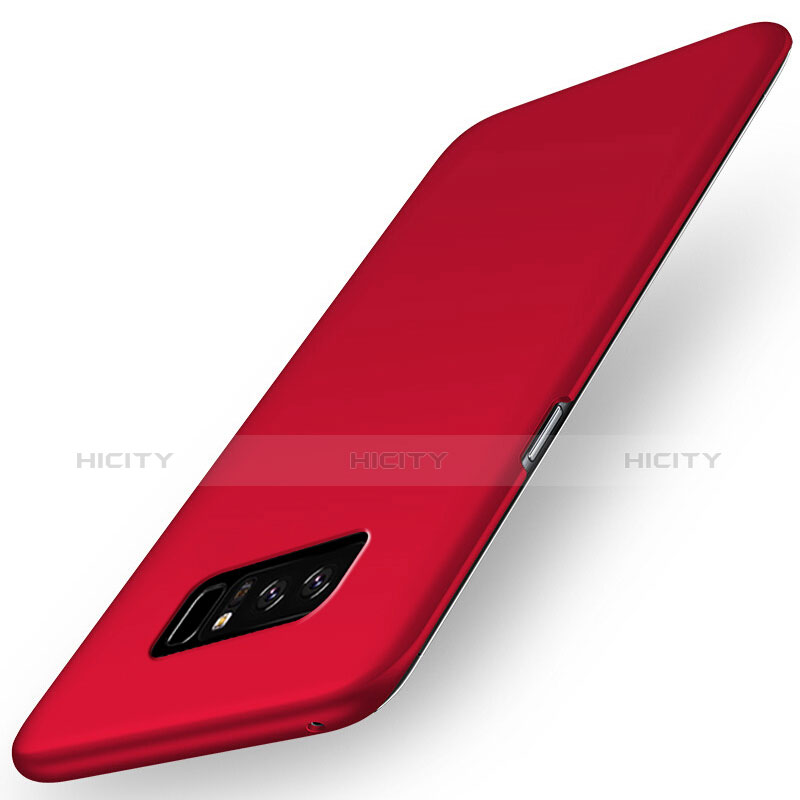 Schutzhülle Kunststoff Hülle Matt M03 für Samsung Galaxy Note 8 Duos N950F Rot