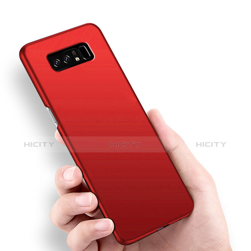 Schutzhülle Kunststoff Hülle Matt M03 für Samsung Galaxy Note 8 Duos N950F Rot