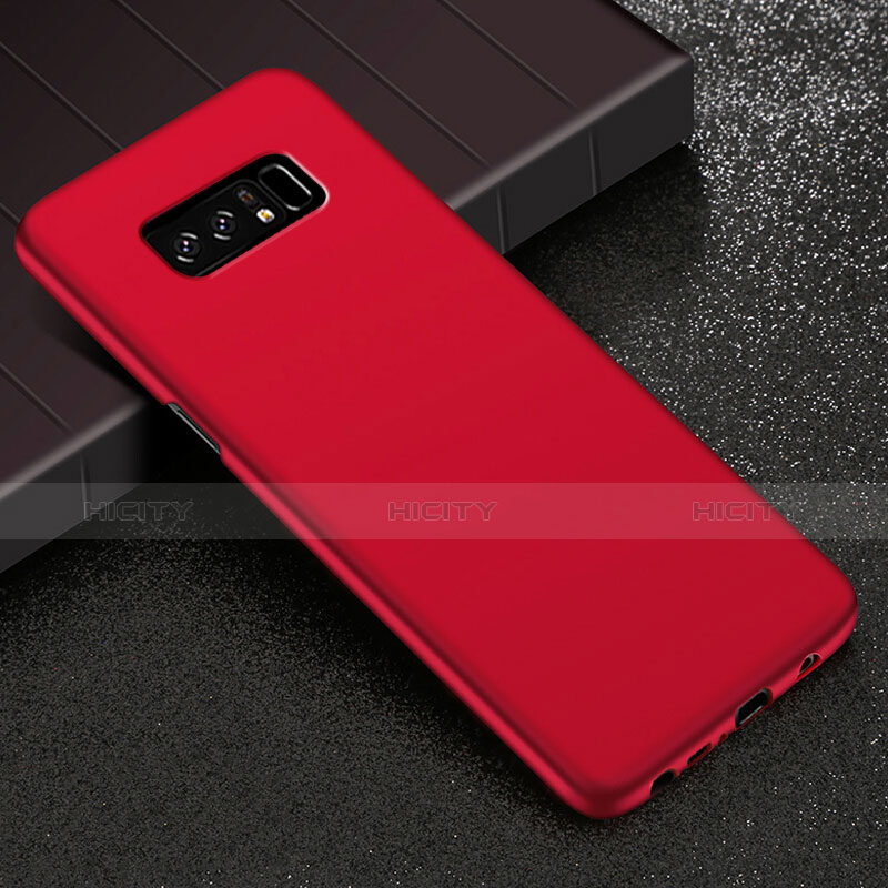 Schutzhülle Kunststoff Hülle Matt M03 für Samsung Galaxy Note 8 Duos N950F Rot