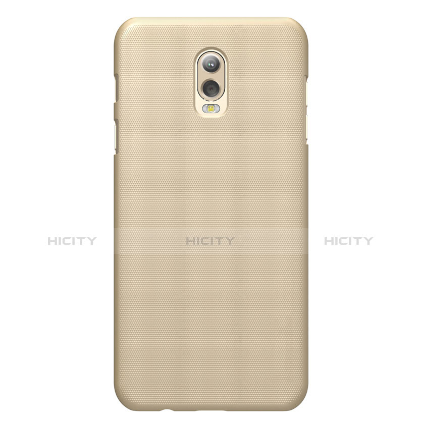 Schutzhülle Kunststoff Hülle Matt M04 für Samsung Galaxy C7 (2017) Gold