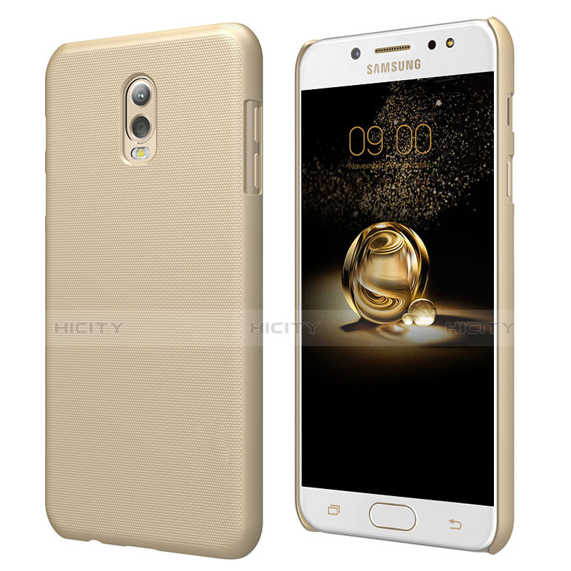 Schutzhülle Kunststoff Hülle Matt M04 für Samsung Galaxy C8 C710F Gold