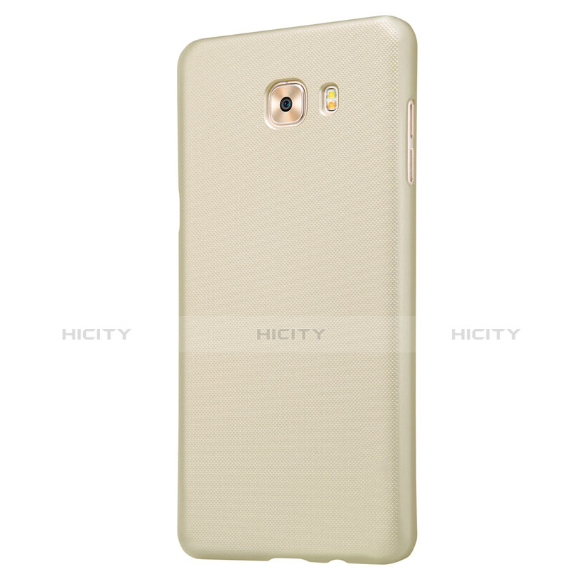 Schutzhülle Kunststoff Hülle Matt M05 für Samsung Galaxy C9 Pro C9000 Gold