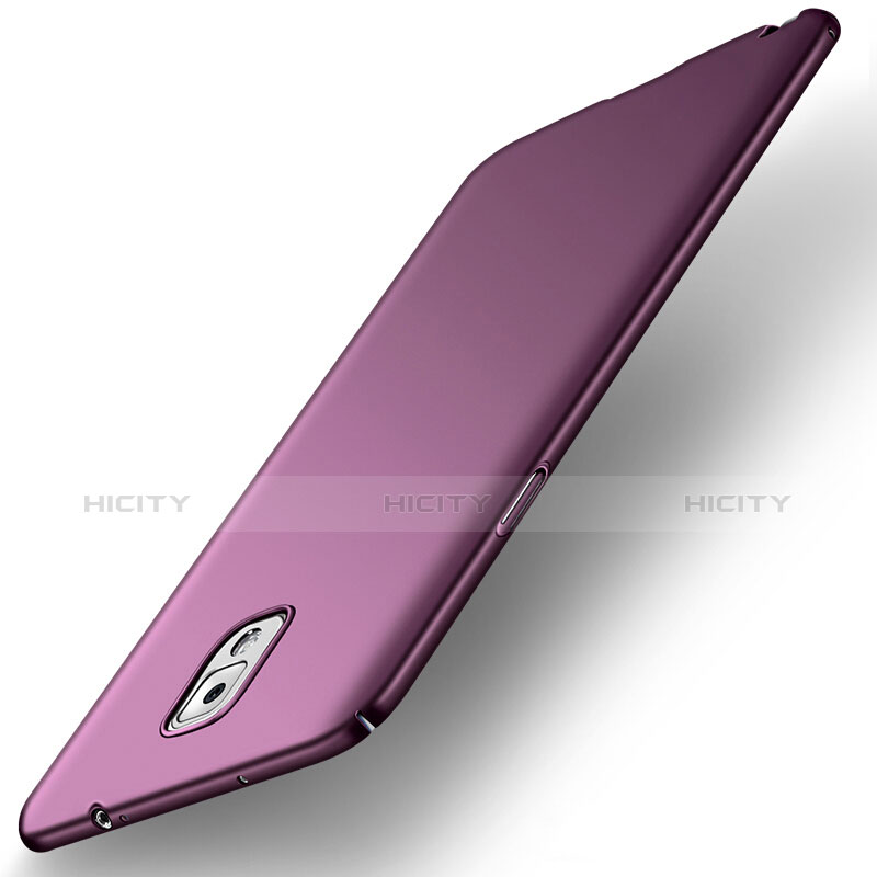 Schutzhülle Kunststoff Hülle Matt M05 für Samsung Galaxy Note 3 N9000 Violett