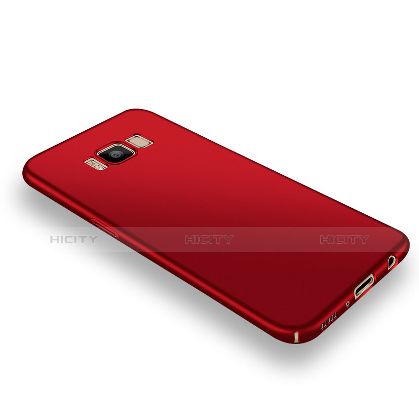 Schutzhülle Kunststoff Hülle Matt M05 für Samsung Galaxy S8 Rot