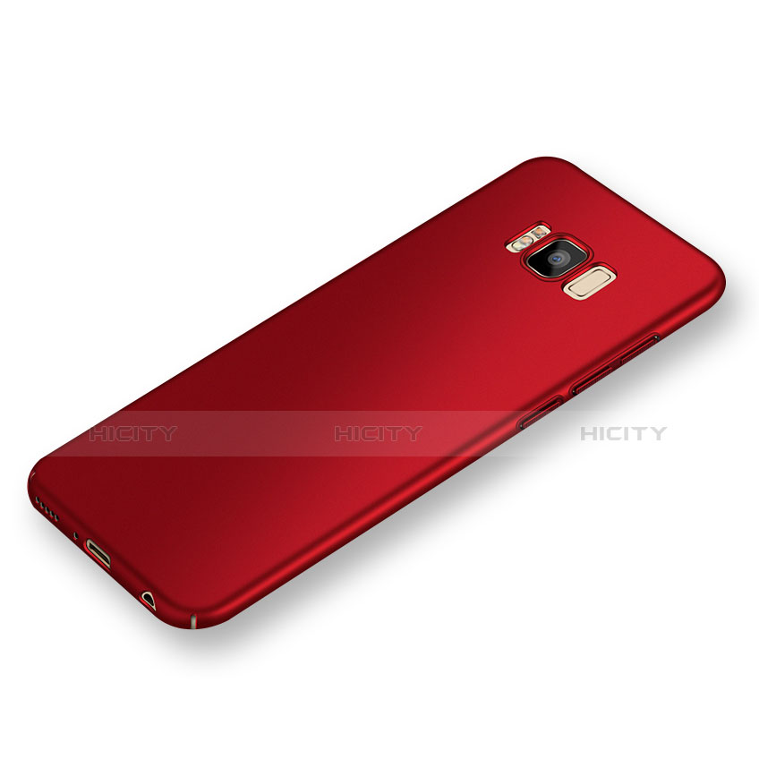 Schutzhülle Kunststoff Hülle Matt M05 für Samsung Galaxy S8 Rot