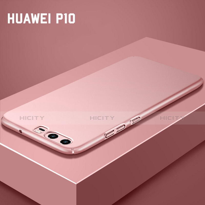 Schutzhülle Kunststoff Hülle Matt M06 für Huawei P10 Rosa