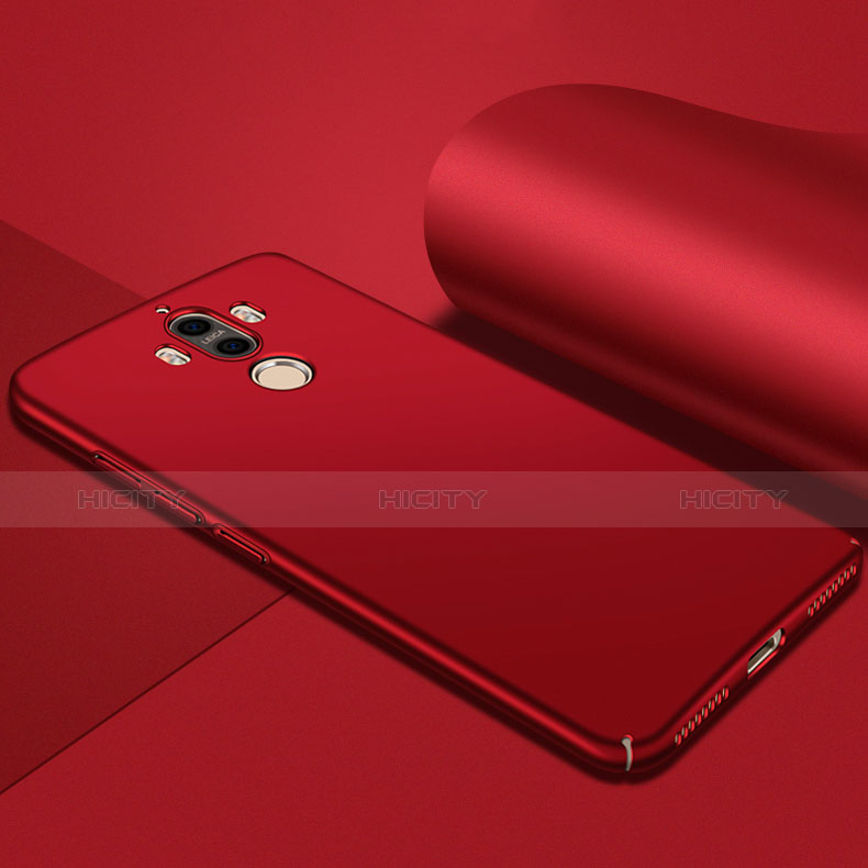 Schutzhülle Kunststoff Hülle Matt M07 für Huawei Mate 9 Rot groß