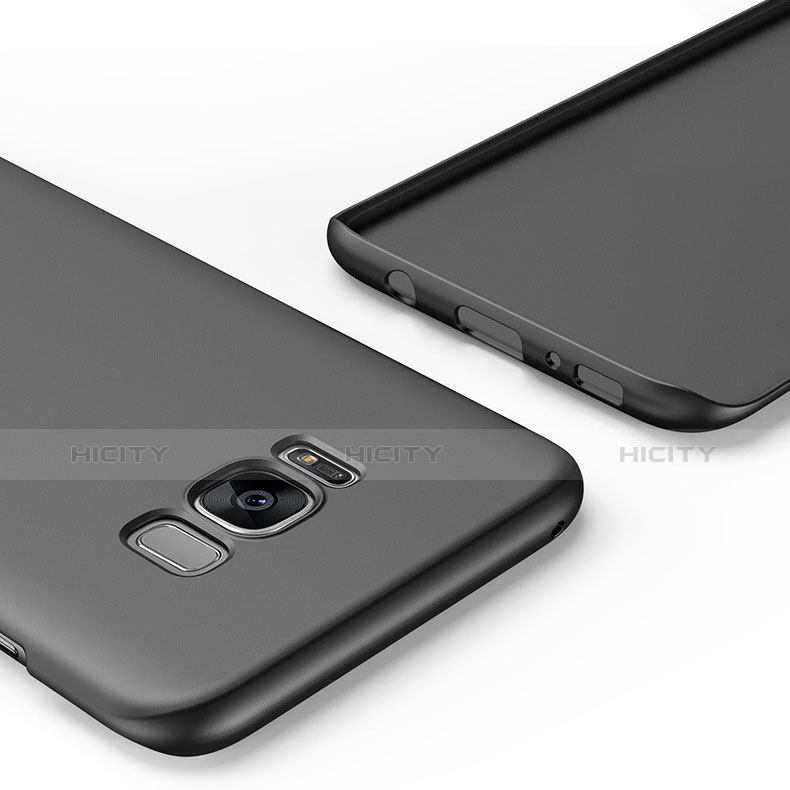 Schutzhülle Kunststoff Hülle Matt M08 für Samsung Galaxy S8 Schwarz