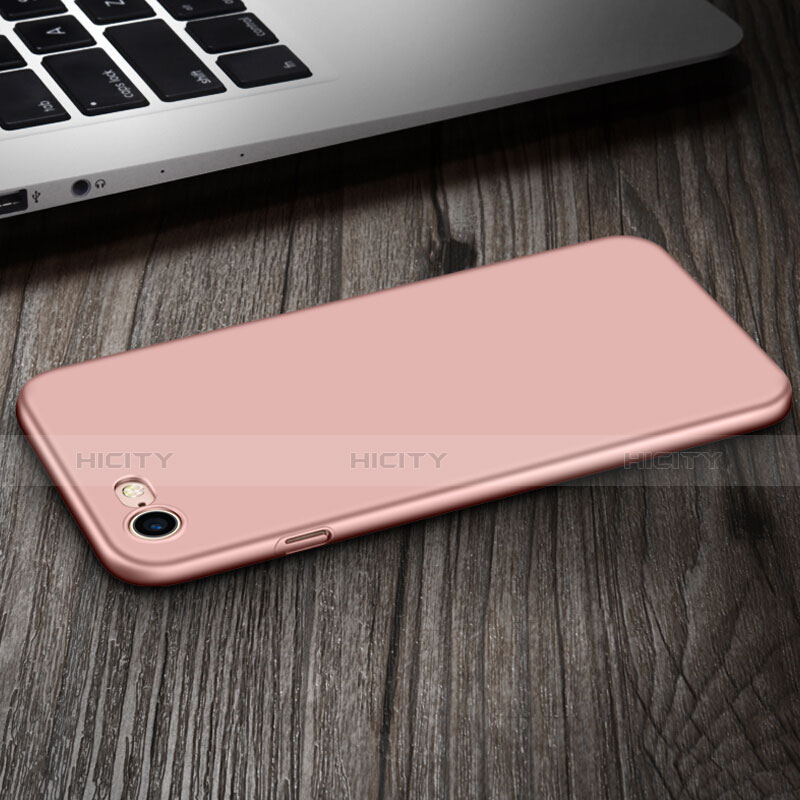 Schutzhülle Kunststoff Hülle Matt mit Fingerring Ständer für Apple iPhone 7 Rosa