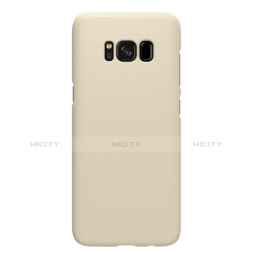 Schutzhülle Kunststoff Hülle Matt P01 für Samsung Galaxy S8 Gold